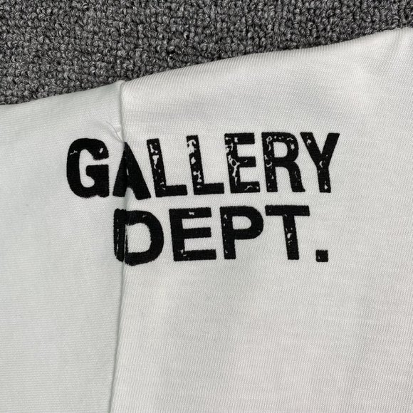 Gallery White Short Sleeve Letter Print T-Shirt - Picture 9 of 13